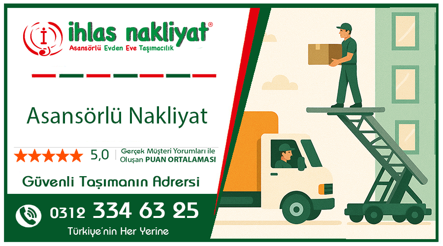 Asansörlü nakliyat