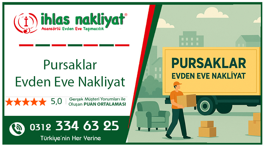 Pursaklar evden eve nakliyat