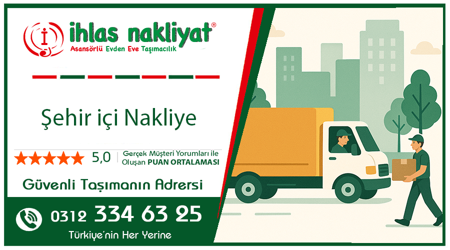 Ankara şehir içi nakliyat